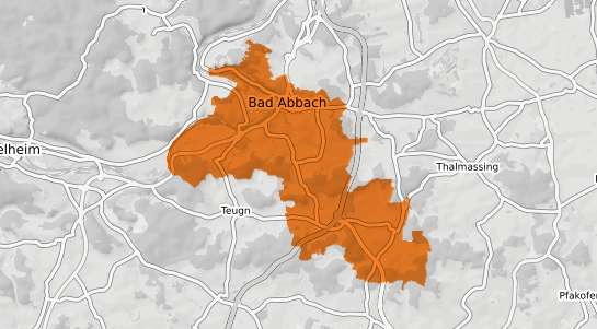 Mietspiegelkarte Bad Abbach